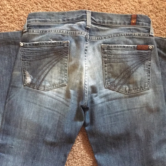 7FAMK Dojo Jeans 27x33 - Picture 2 of 4